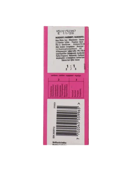 Schwarzkopf Igora Vibrance 1-0 - Negro Natural 60 ml